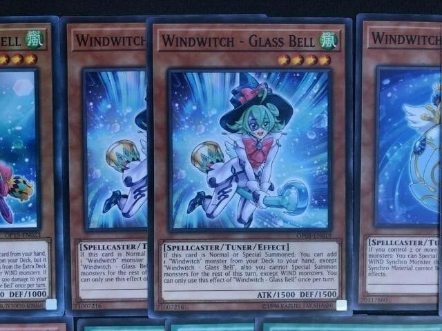 YUGIOH WINDWITCH DECK- ICE BELL- GLASS BELL- SNOW BELL SPELLCASTER NEAR MINT - Image 3 of 4