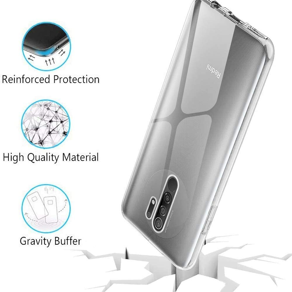 Cover Xiaomi Redmi A3 Con 2 Pellicole Vetro Temperato | Custodia TPU Morbida Opaca Antiscivolo | Ultra-sottile Antimpronta