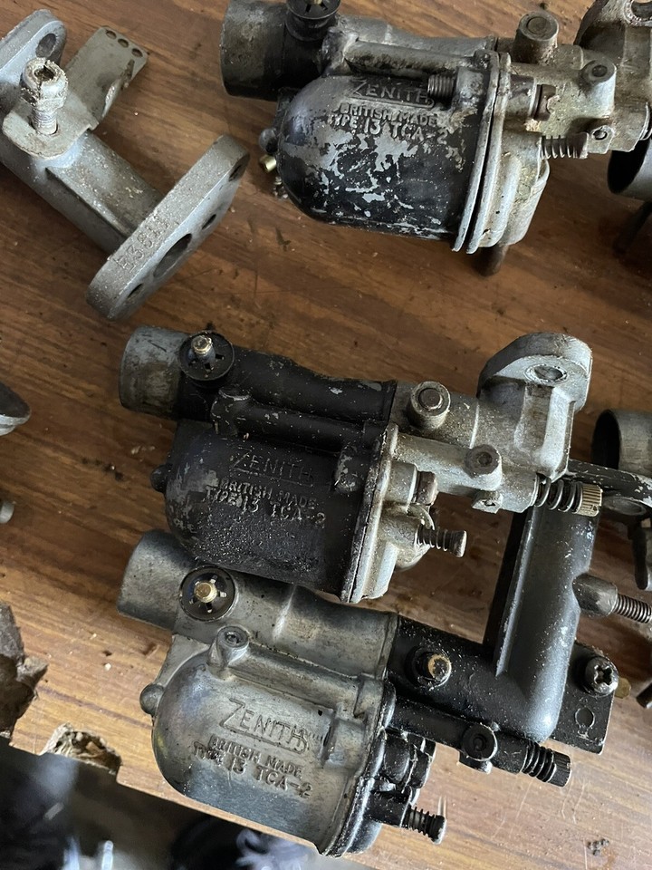 ZENITH TYPE 13 TCA And TC CARBURETTORS Job Lot eBay
