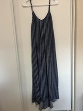 Show Me Your Mumu Women's Sleeveless Maxi Dress Blue Size Medium