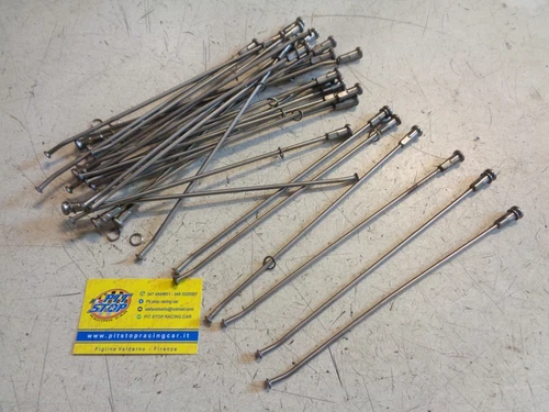 BLOCK - LOT - STOCK 32 SPOKES VINTAGE CAR RIMS - BORRANI - ORIGINAL