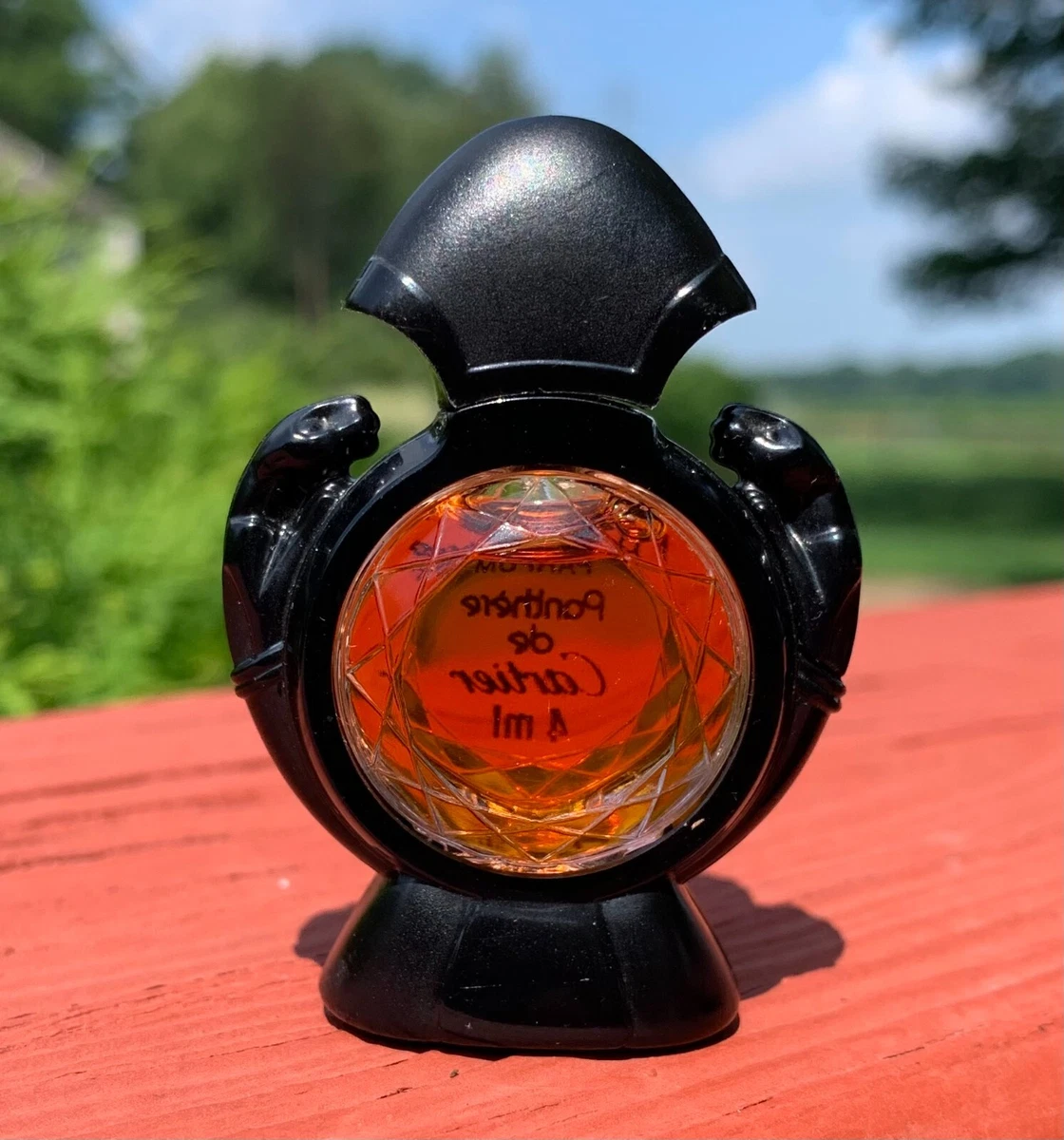 Vintage PANTHERE DE CARTIER Parfum 4 ml Miniature Mini Perfume