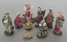 Krippenset Mini Krippenfiguren bis 5 cm hoch, 11- teiliges Set Krippe 6112