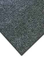 Koeckritz Economy Turf Gray & Black Rectangle Area Rug – Indoor/Outdoor