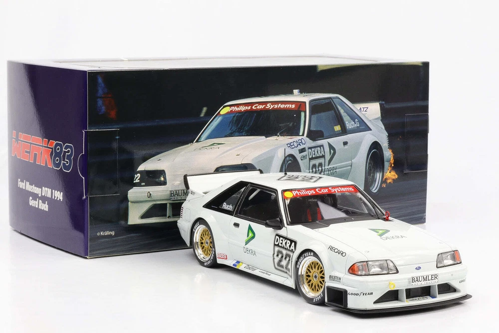 WERK 83 1/18 - FORD MUSTANG 5.0 - DTM 1994 W1802401