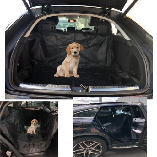 Cubierta de asiento trasero impermeable para botas de automóvil alfombra protectora contra la suciedad mascotas perros resistente - Imagen 1 de 4