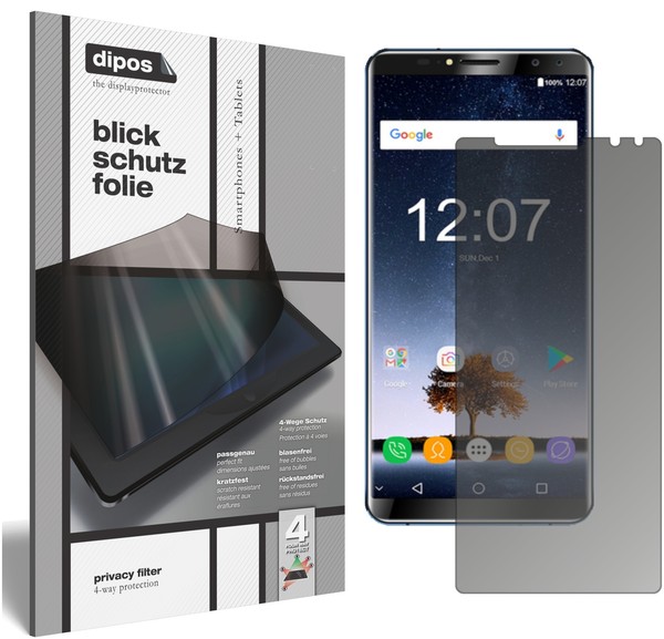 Schutzfolie FüR Oukitel K6 Blickschutzfolie Matt Folie Display Schutz Dipos-image