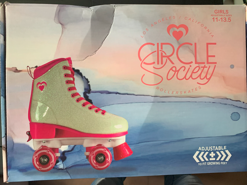 Circle Society Roller Skates Beautiful NEW - Picture 1 of 16