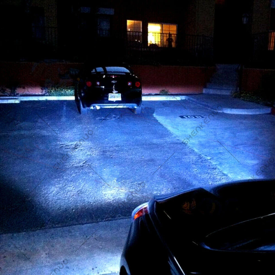 Kit de faróis de LED de alta potência 2x 9007 HB5 8000K azul gelo lâmpadas de neblina para direção - Imagem 2 de 4