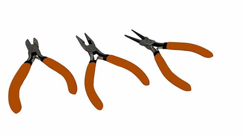 3 pinze x il fai da te pinzette in acciaio con impugnatura...