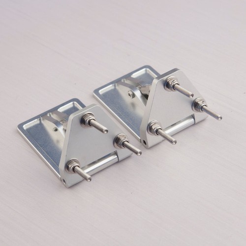 1Pair Aluminum Emulational Trim Tab Adjustable 55mmX38mm for RC Boat #802 1240 - Picture 5 of 16
