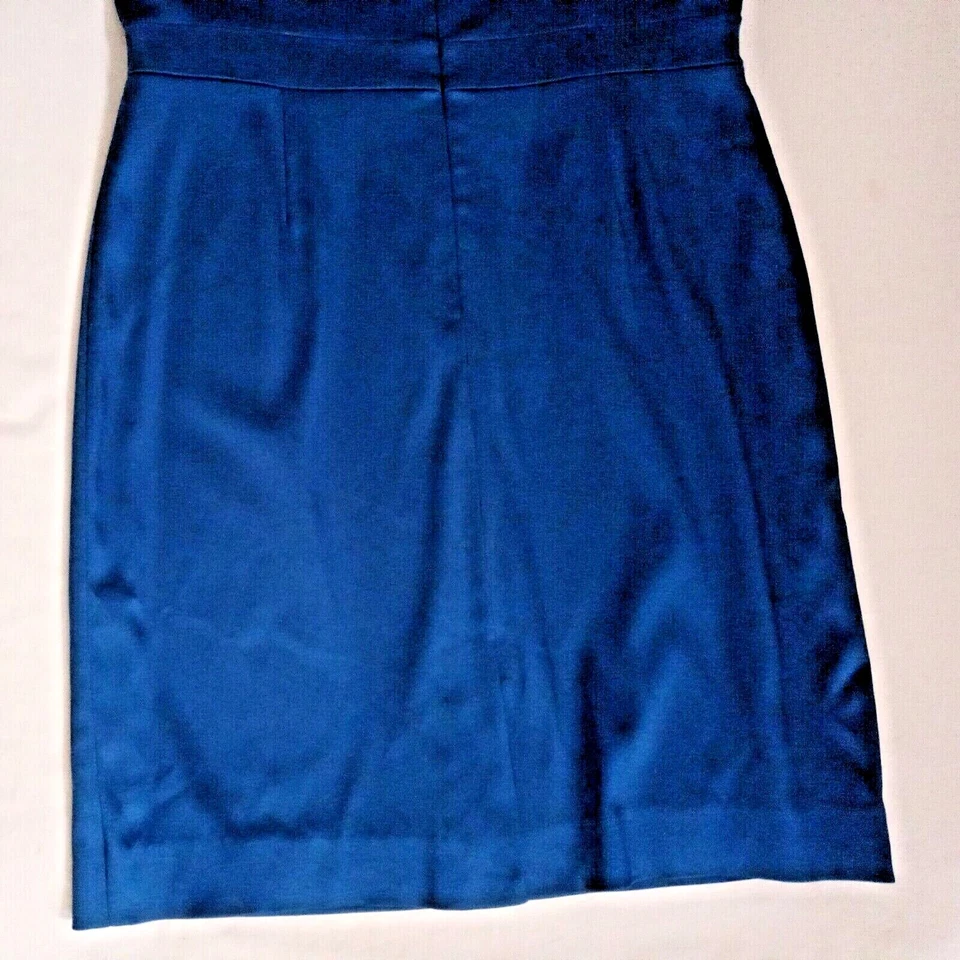 Tahari Royal Blue Cocktail/ Formal Sleeveless Dress, Size 14 - Image 4 of 4