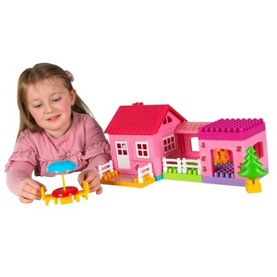 build your house building blocks play set