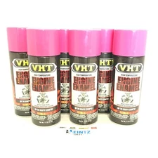 VHT SP756-6 PACK HOT PINK Engine Enamel High Heat Drive Train Paint - 11 oz