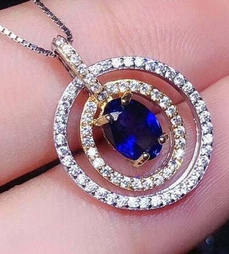 Pendentif Diamant Halo En Or Rose 14K - 0.30 Ct, Diamants Naturels G/SI1, Neuf Avec étiquettes
