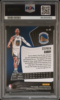 2023 Panini Revolution #65 Stephen Curry PSA 9 | eBay