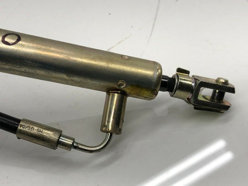 06 - 08 BMW 750LI E66 REAR TRUNK LID HYDRAULIC LOCKING OPENER SHOCK W/ CABLE OEM - Picture 4 of 8