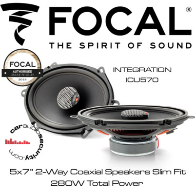Focal ICU570 - INTEGRATION 5x7'' 2-Wege Koaxial-Lautsprecher Slim Fit Kit