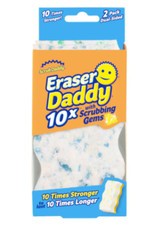 Scrub Daddy Eraser Daddy 10x Polymer Foam Scouring Pad Sponge Scrubbing Gems NEW