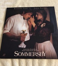 Sommersby Laserdisc, 1993 Richard Gere, Jody Foster