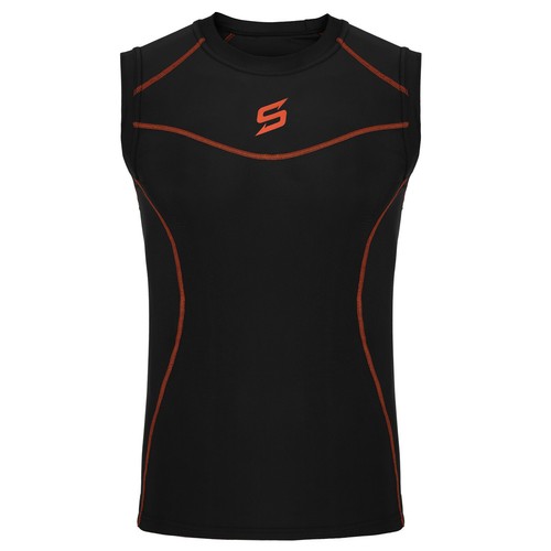 Mens Compression Armour Base Layer Tops Running Sleeveless Sports Skin Shirt - Picture 22 of 55