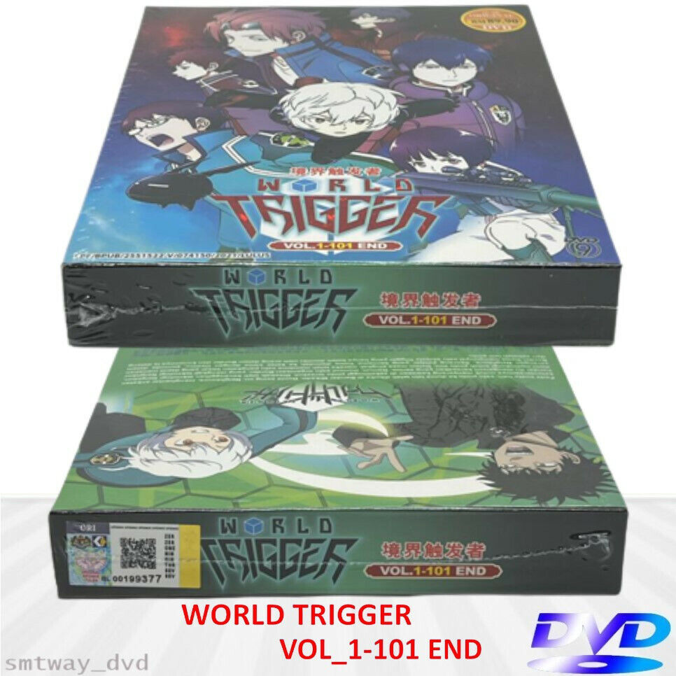 Anime DVD World Trigger Season 1-3 Vol.1-101 End English Subtitle 