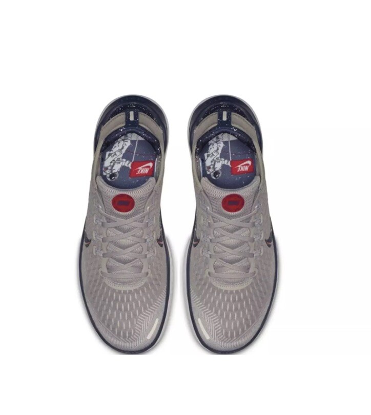 Men Nike Free Run 2018 A Running/Shoes Moon Particle/Neutral Indigo  AQ0557-200