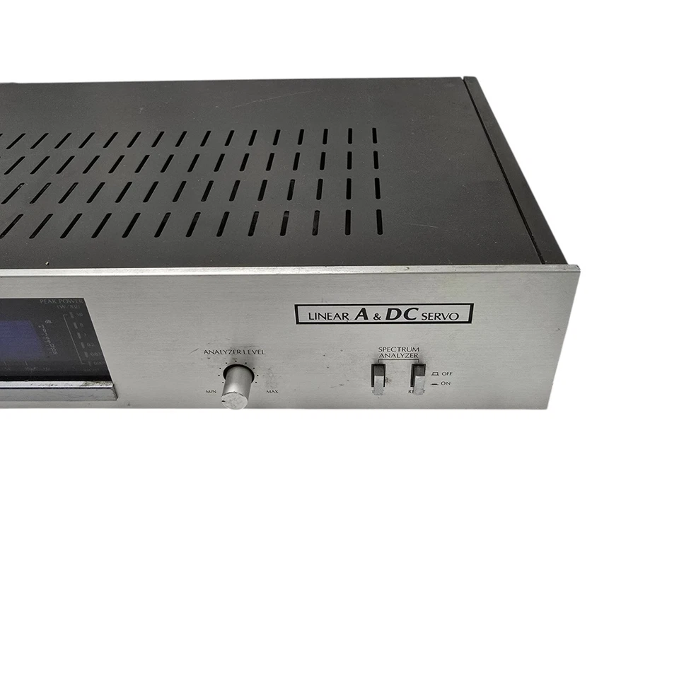 Vintage Sansui B-55 2 Channel-Stereo Power Amplifier with Peak Spectrum Analyzer - Image 4 of 4