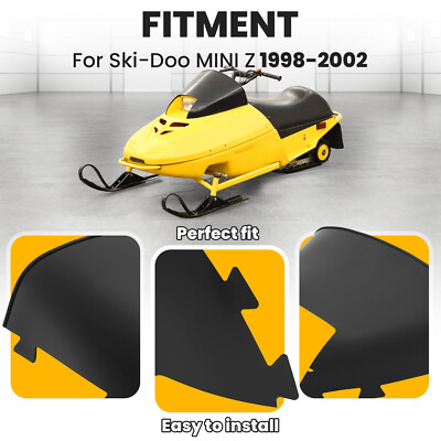 Fit For Ski-Doo MINI Z Kids Snowmobile Windshield 1998 1999 2000
