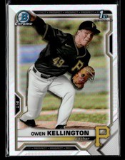 2021 Bowman Draft Owen Kellington #BDC-120 Chrome Refractor