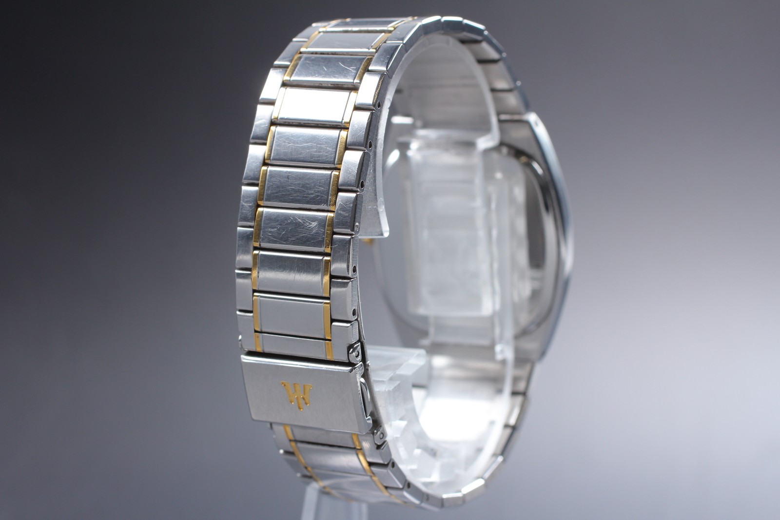 Rare Vintage 1990 Exc+5 Seiko Majesta 5S42-5A00 Date Gold Qz Mens Watch JAPAN image 6