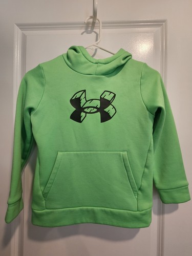 sz YSM Under Armour Kids Green Hoodie Spring Winter Sporty Fall Hulk Athletic