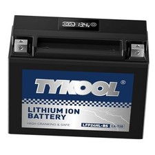 High Performance Lithium LiFePO4 Motorcycle Battery, 720CCA,16Ah,2X YTX24HL-BS