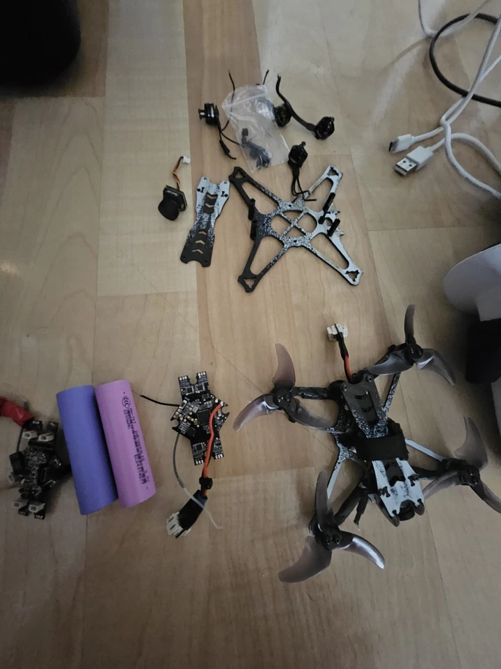 Emax Tinyhawk II Freestyle 75mm 1-2S Whoop FPV Racing Drohne BNF FrSky D8 - Bild 2 von 4