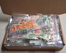 Mixed Foreign Postage Stamps Over 11 oz. from Large Collection