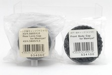  UNUSED Mamiya 7 Body Cap  Rear Lens Cap 43mm F4.5 / 65mm F4 Set From JAPAN