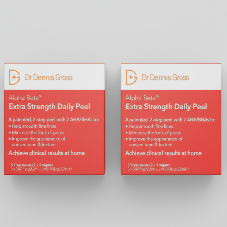 Dr. Dennis Gross Alpha Beta Extra Strength Daily Peel 5 Treatments EXP 12/26 2PK