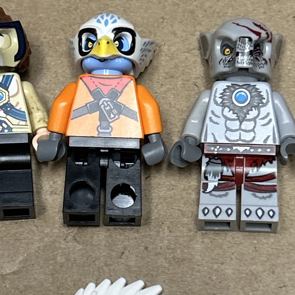 Lote de minifiguras Lego Legends of Chima (3) con piezas Foto 4 de 4