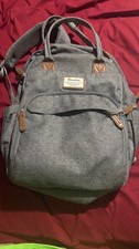 Ruvalino Large Diaper Bag Backpack, Multifunction Baby Changing TRVL Bag NWOT