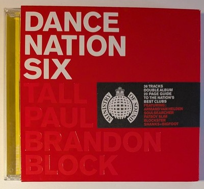 Various Artists Dance Nation Six 2CD Set Tall Paul/B Block Ex Con Free Postage