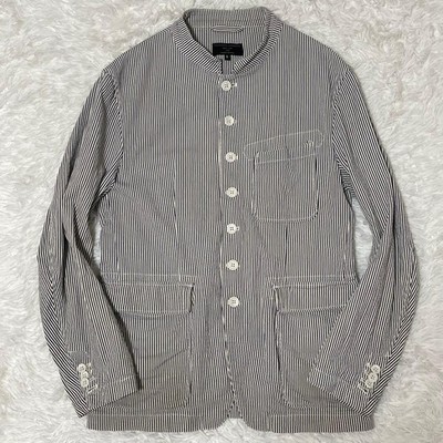 Engineered Garments Hickory Seersucker Jacket Striped S