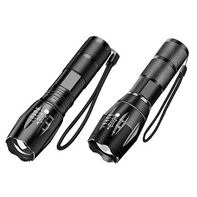 Pocket Zooms Focusing Flashlight Watertight Torches Light Outdoor Flashlight