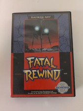 FATAL REWIND (SEGA Genesis) Classic 16-bit Game Authentic w/ Manual!