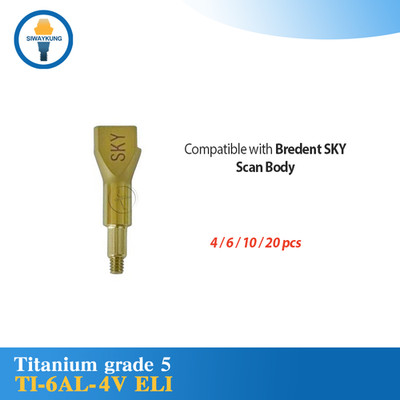 4-20 Pcs Dental Scan Body CAD/CAM RP compatible with Bredent SKY Platform