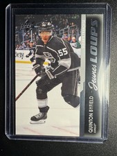 2021 22 Upper Deck Quentin Byfield French Young Guns/Jeunes Loups #488 LA Kings!