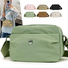 Womens Crossbody Bags Nylon Shoulder Bags Handbag Zip Small Purse Travel Daypack