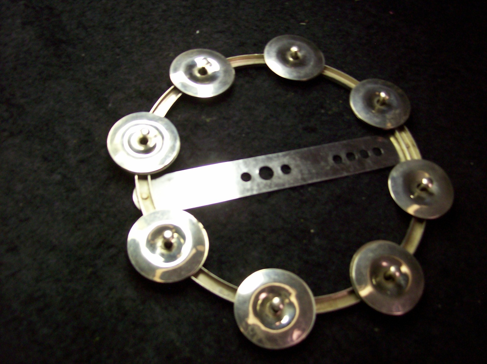 Vintage Ralph Kester Ching Ring 70's Chrome Still… - image 6