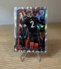 2023 Topps Chrome Evan McPherson #64 Cincinnati Bengals NFL Hologram Football