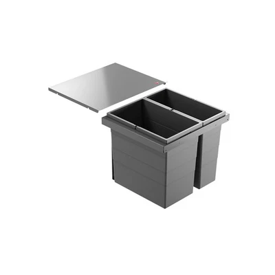 Hailo Triple XL 500 Abfallsammler 18+28 L Mülltrennsystem Einbau 50 cm Schrank - Bild 1 von 4