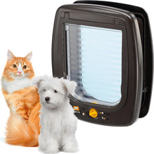 Gattaiola, Porta per Gatti E Cani, Entrata E Uscita Controllabile 4 Vie, Protezi